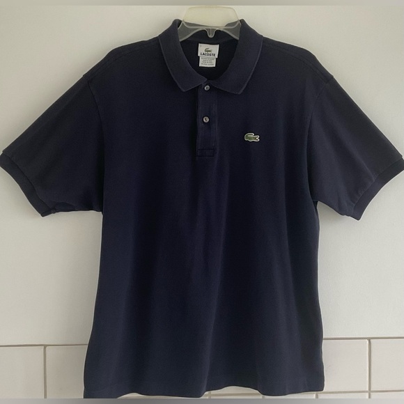 Lacoste Other - Lacoste Men's Navy Blue Polo Shirt Size: 7